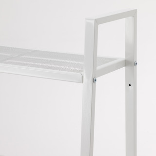 IKEA宜家LERBERG勒伯格搁板柜现代简约钢制轻便60cm客厅宿舍收纳