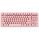 iKBC C200 87键机械键盘 cherry轴 樱桃茶轴 粉色