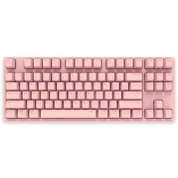 iKBC C200 87键机械键盘 cherry轴 樱桃茶轴 粉色