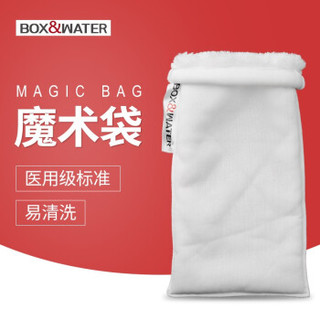 boxwater博特过滤棉鱼缸生化毯水族箱干湿分离魔术袋加厚羊绒棉高密度炭纤维黑棉红魔方懒人蜂窝棉 博特魔术过滤袋