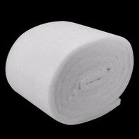 ipuer 迪普尔 鱼缸水族箱过滤棉袋高透水白棉过滤材料毛毯袋干湿分离高密度净化过滤魔毯棉 加厚白色过滤棉600*30*3cm *