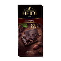 Heidi 赫蒂 特浓黑巧克力85% 80g *10件