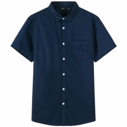 Semir 森马 19-038041310 男士纯色衬衣