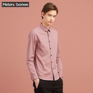 Meters bonwe 美特斯邦威 723125 男士长袖衬衫