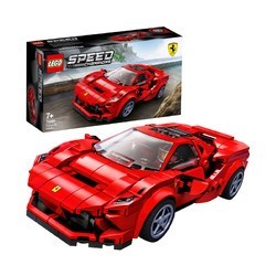 LEGO 乐高 Speed超级赛车系列 76895 法拉利F8 Tributo