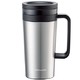 限地区：乐扣乐扣（LOCK&LOCK）新滴漏式咖啡杯 不锈钢保温壶便携大容量水杯 580ML LHC4197SLV