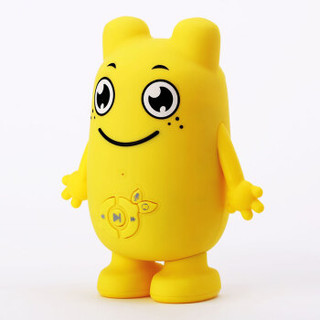 爱童黄咕力机器人 动画互动早教机 学习益智玩具教育陪伴型机器人 K2黄色 *2件