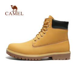 CAMEL 骆驼 A742350125 男女款工装靴