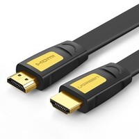 UGREEN 绿联  HD101 HDMI线 黄色 0.75m