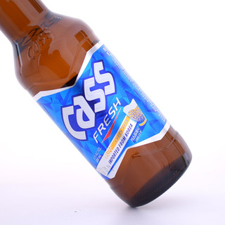 CASS 凯狮 cass清爽原味啤酒 330ml*6瓶