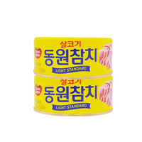 东远韩国进口金枪鱼原味罐头方便即食食品 250g*2
