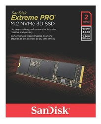 SanDisk 闪迪 SDSSDXPM2-500G-G25 Extreme Pro 3D 固态硬盘SDSSDXPM2-2T00-G25 2TB