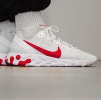 NIKE 耐克 REACT ELEMENT 55 SE SU19 男子运动鞋 BQ6167