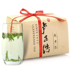 卢正浩 茶叶绿茶 雨前龙井茶叶春茶 传统纸包 2019新茶 150g *5件