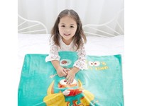 特价 泰国JACE 匹鲁卡通珊瑚绒空调毛毯(100*140cm 单层薄款)
