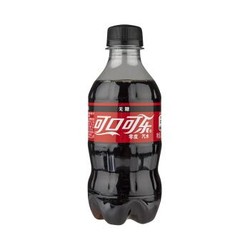 可口可乐 Coca-cola 零度可乐 无糖饮料 300ml*24 可口可乐公司出品