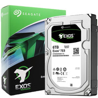 SEAGATE 希捷 银河Exos 7E8系列 3.5英寸企业级硬盘 6TB 256MB(7200rpm、PMR)ST6000NM0115