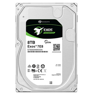 SEAGATE 希捷 银河Exos 7E8系列 8TB 3.5英寸企业级硬盘 ST8000NM0055 (7200rpm）