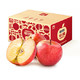 佳多果 新疆阿克苏 冰糖心苹果 果径80-85mm 净重4kg*2件+徐香绿心猕猴桃 12个单果80-100g*2件