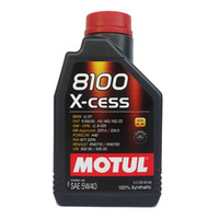 MOTUL 摩特 8100 X-CESS 5W-40 A3/B4 全合成机油 1L *8件