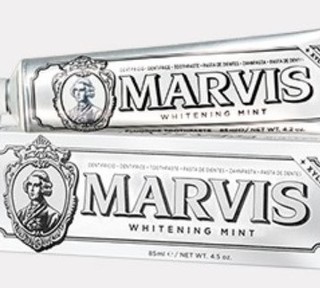 MARVIS 玛尔斯 薄荷牙膏 银色 85ml*5