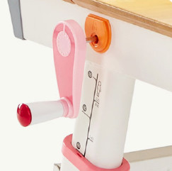 TWO SQUARE METERS 2平米 骑士儿童书桌 粉色