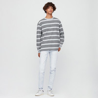 UNIQLO 优衣库 男士高弹牛仔裤422360 水蓝色 60/70A