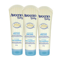 银联专享：Aveeno 艾维诺 婴儿天然燕麦滋润保湿润肤乳 226g*3