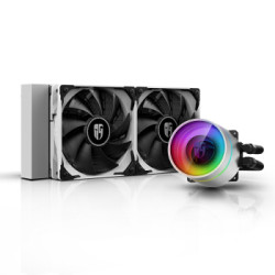 DEEPCOOL 九州风神 堡垒 240EX 白色版 一体式水冷散热器