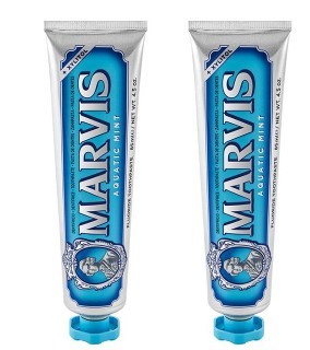 MARVIS 玛尔斯 薄荷牙膏 (增白85ml+海洋85ml)