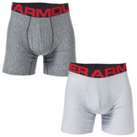 银联专享：Under Armour Tech 6 Inch Boxerjock 男士内裤 2条装