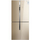 长虹（CHANGHONG）442升十字对开门电冰箱 金色玻璃  精确变频  WIFI  LECO净味系统  BCD-442WPBH