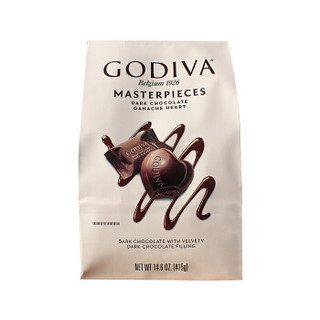 GODIVA 歌帝梵 心形黑巧克力 415g *2件