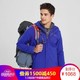 TheNorthFace北面防水保暖冲锋衣三合一外套男户外|3VSJ QB1/蓝色/灰色 XXL