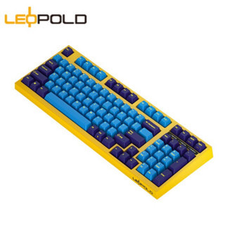 利奥博德 Leopold FC980M OE 加厚PBT二色成型键帽 98键 紧凑型 机械键盘 Parrot 【OE】 静音红轴
