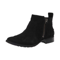 UGG Aureo Boot系列 女士时尚拉链绒面短靴 1094889-BLK 黑色 5