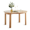 VISAWOOD 维莎原木  w0510 实木折叠圆桌 1.1米
