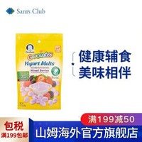 嘉宝 Gerber 婴幼儿辅食 酸奶小溶豆 28g 莓子味 宝宝零食 20年5月到期 *12件