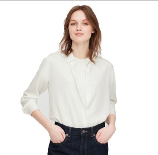 优衣库 女装 花式衬衫(长袖) 424642 UNIQLO