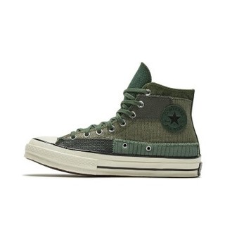 CONVERSE 匡威  Mono Patchwork Chuck 70 中性运动帆布鞋 167138C 黑灰色 35