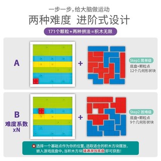 BanBao 邦宝 教育系列 7255 2合1方块突围