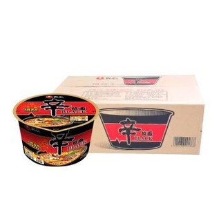 NONGSHIM 农心 NONG SHIM） 辛拉面Black 方便面（可微波炉加热食用） 101g*16