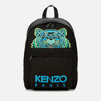 KENZO 高田贤三 经典虎头刺绣双肩背包