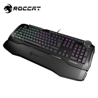 德国冰豹ROCCAT可汗豹HORDE 有线RGB薄膜键盘（电竞游戏键盘 吃鸡键盘 台式电脑办公键盘） 艾摩版(RGB炫彩)