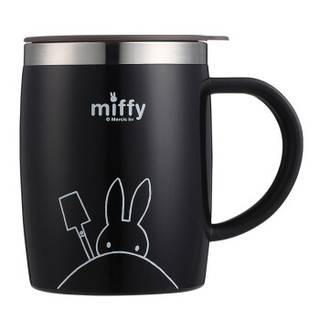 有券的上：米菲（MIFFY）保温杯MF-S2008 420ML 典雅黑 *7件