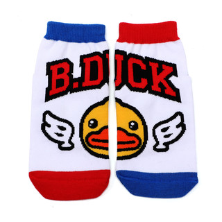B.Duck 小黄鸭儿童袜子 B1176304 拼接色 S
