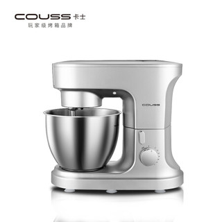 卡士 couss CM-1200 厨师机家用小型多功能全自动和面机揉面搅拌