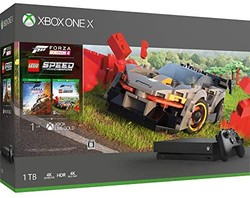 Microsoft 微软 Xbox One X 游戏主机+《地平线4》+《乐高竞速》
