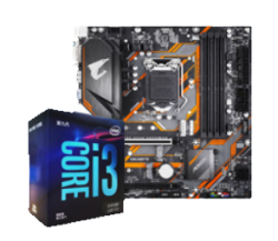intel 英特尔 Core i3-9100F 盒装处理器*2 *2件