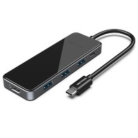 VENTION 威迅 5合1 Type-C扩展坞（USB3.0*3/HDMI/100W PD）